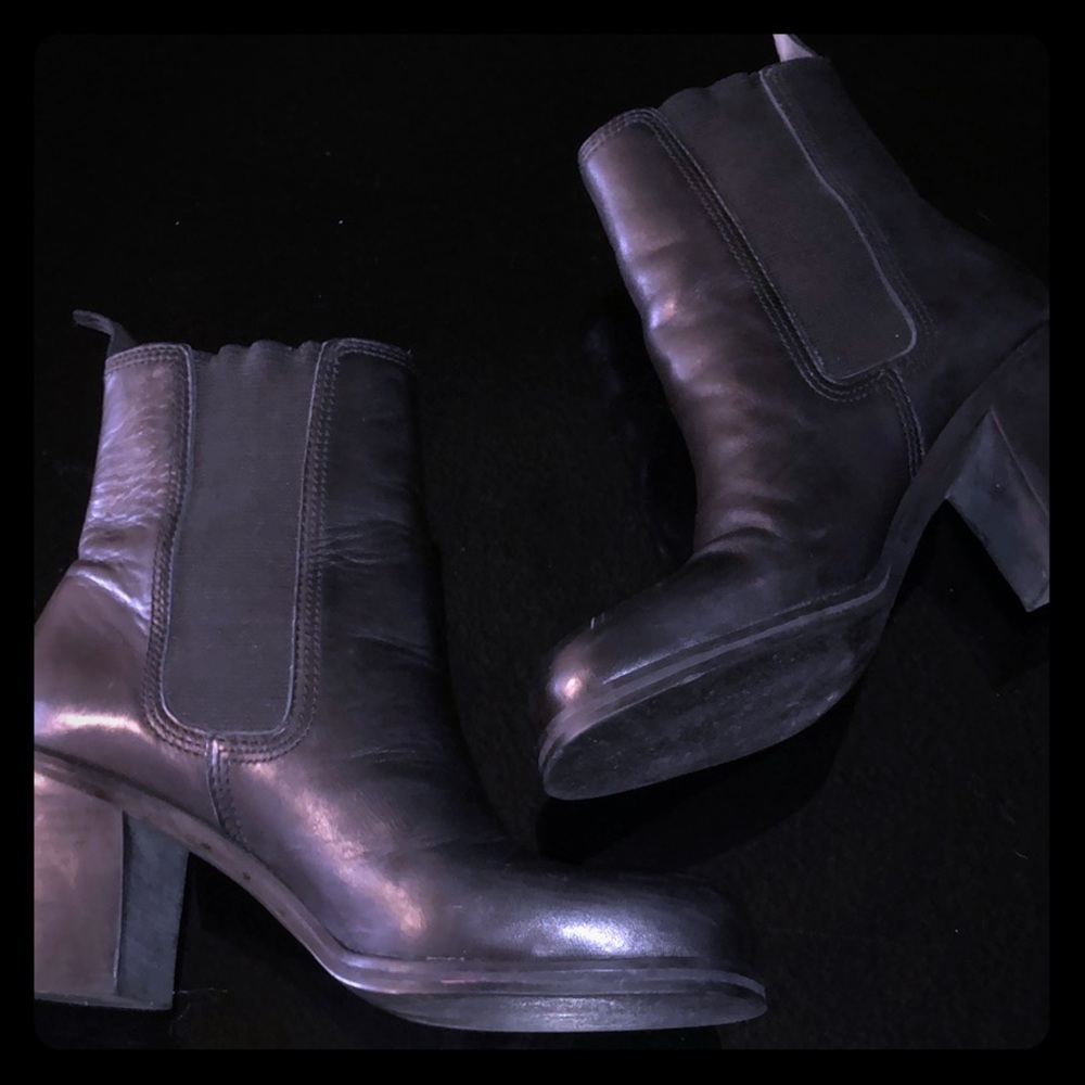 Nine West Leather heeled boots